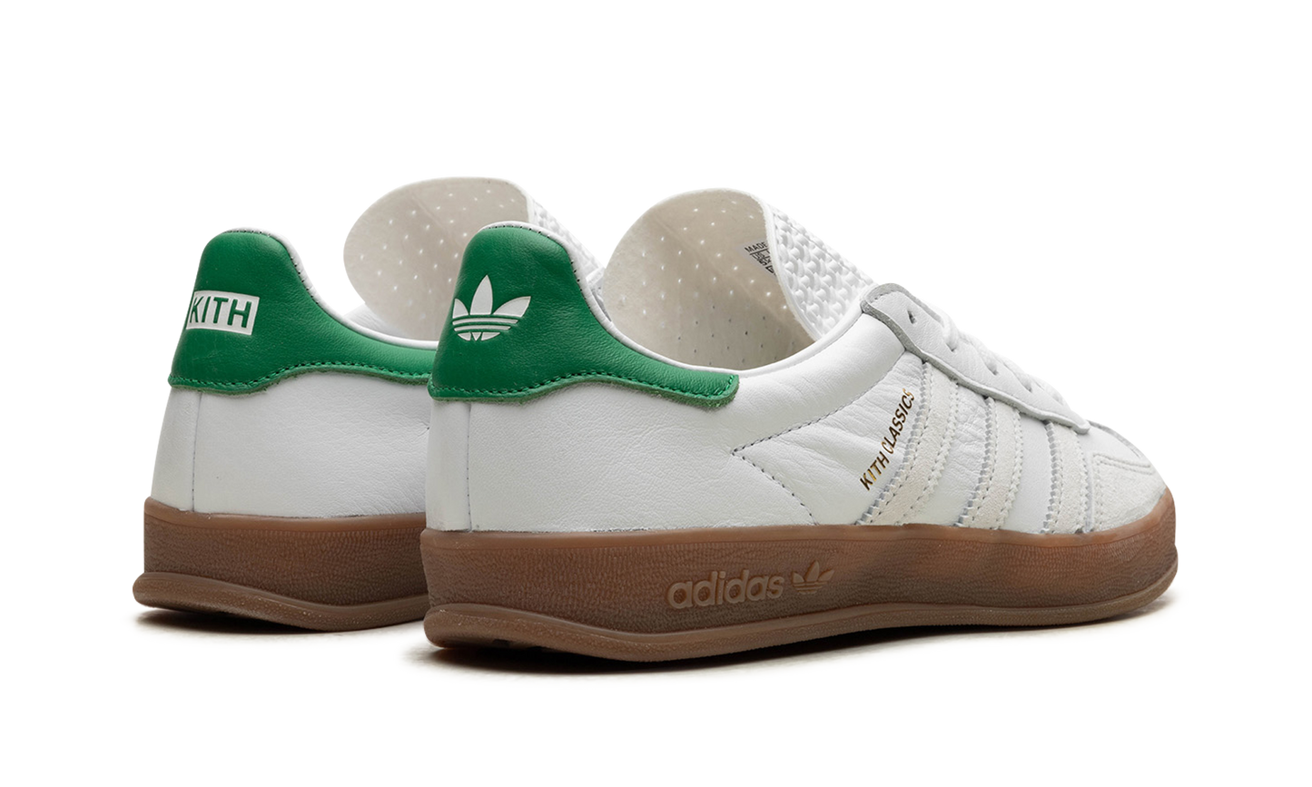 Adidas Gazelle Indoor "Kith- White / Green" IH2515