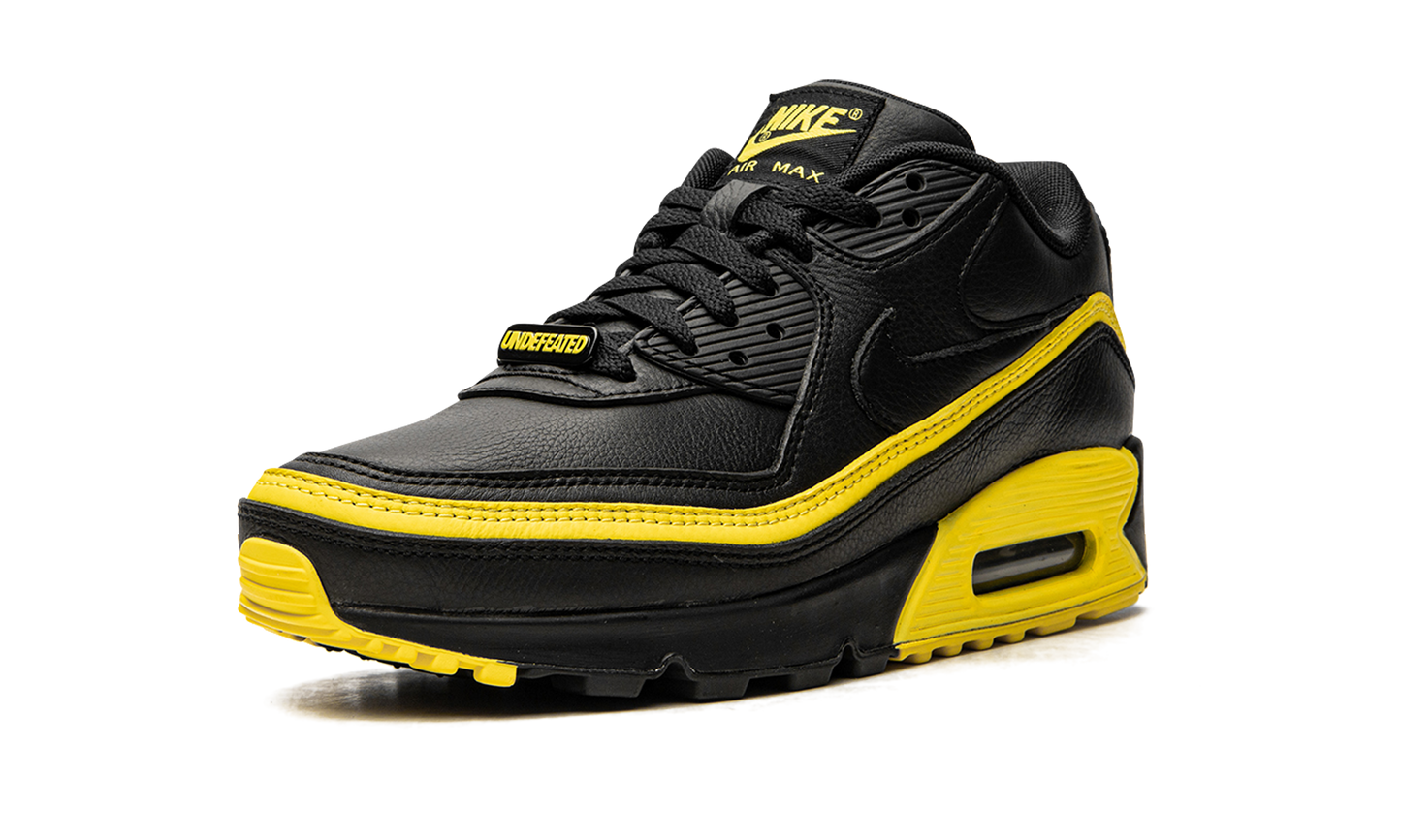 Nike Air Max 90 / UNDFTD "Undefeated Black/Optic Yellow" CJ7197 001