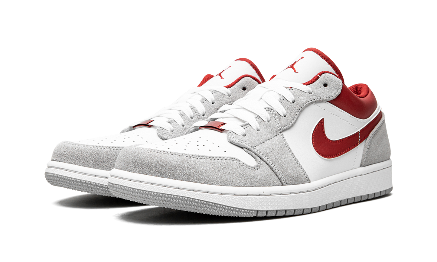 Air Jordan 1 Low SE White / Grey / Red DC6991 016