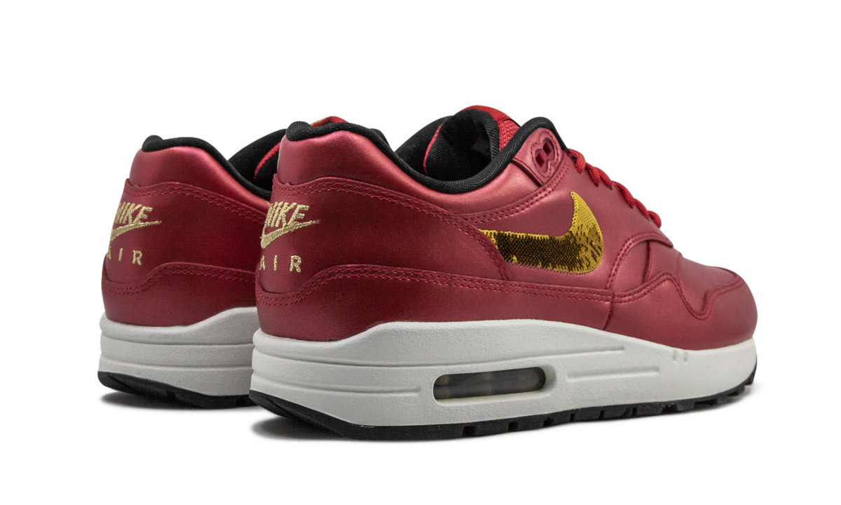 Nike AIR MAX 1 MNS WMNS "Gold Sequins" CT1149 600