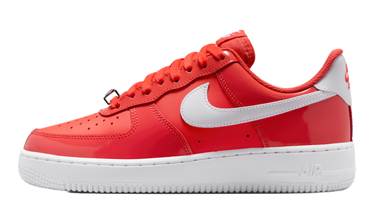 Nike Air Force 1 Low '07 WMNS Patent Light Crimson White IR5450 600