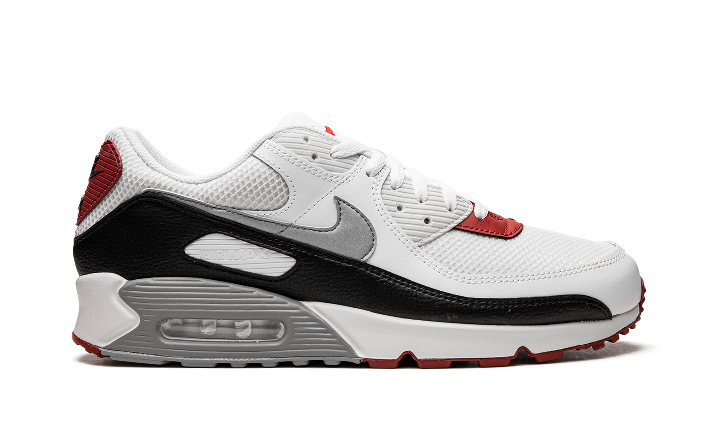 Nike Air Max 90 "Photon Dust / Varsity Red" DO8902 001