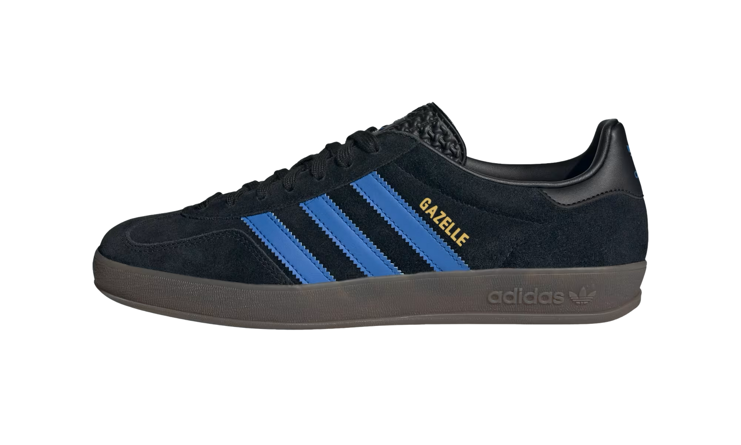 Adidas Gazelle Indoor "Core Black Blue" JQ2692