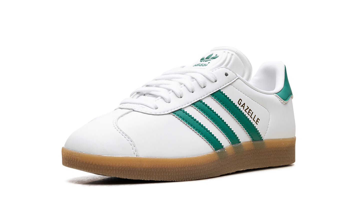 Adidas Gazelle "White Bold Green Gum" IH2216