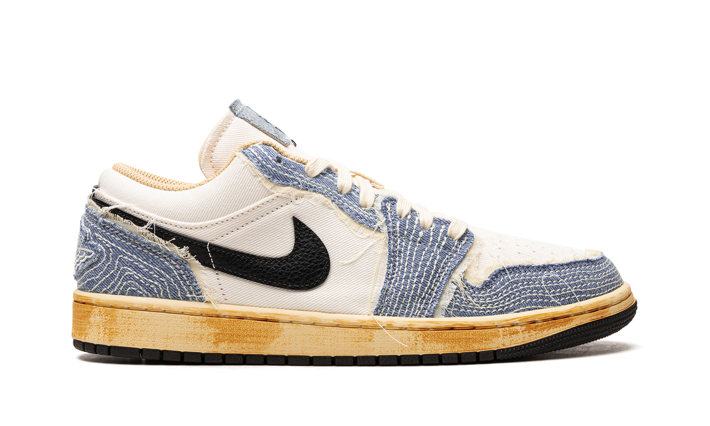 Air Jordan 1 Low SE Sashiko Denim FN7670 493