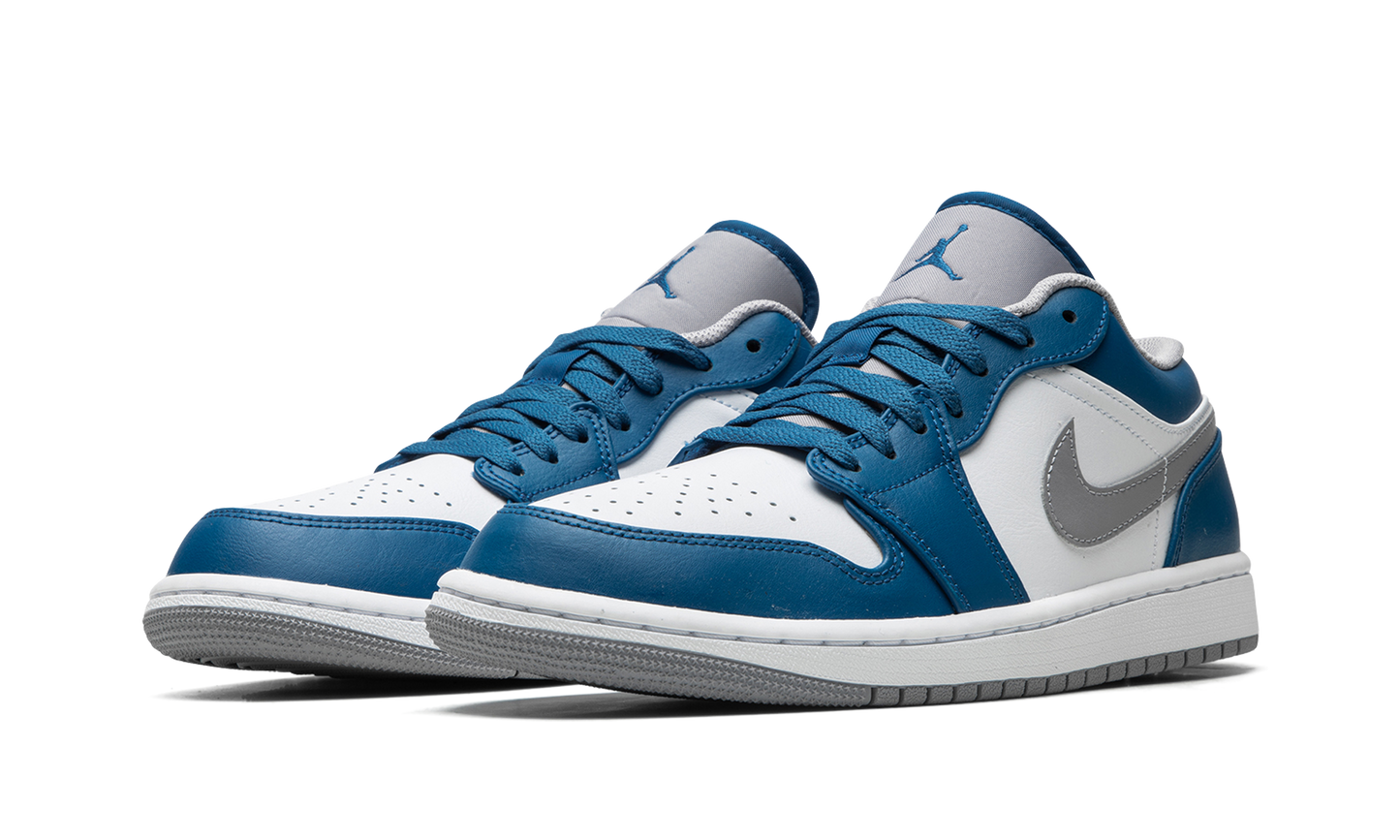 Air Jordan 1 Low True Blue 553558 412