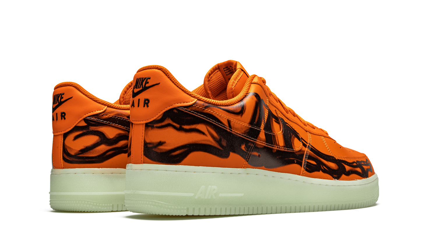 Nike Air Force 1 Low "Orange Skeleton" CU8067 800