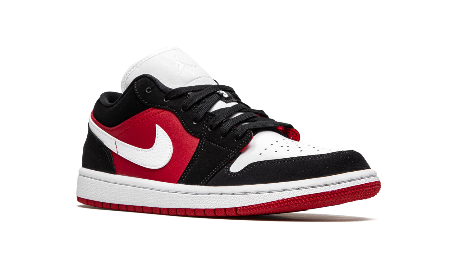 AIR JORDAN 1 LO WMNS Black / White / Gym Red DC0774 016