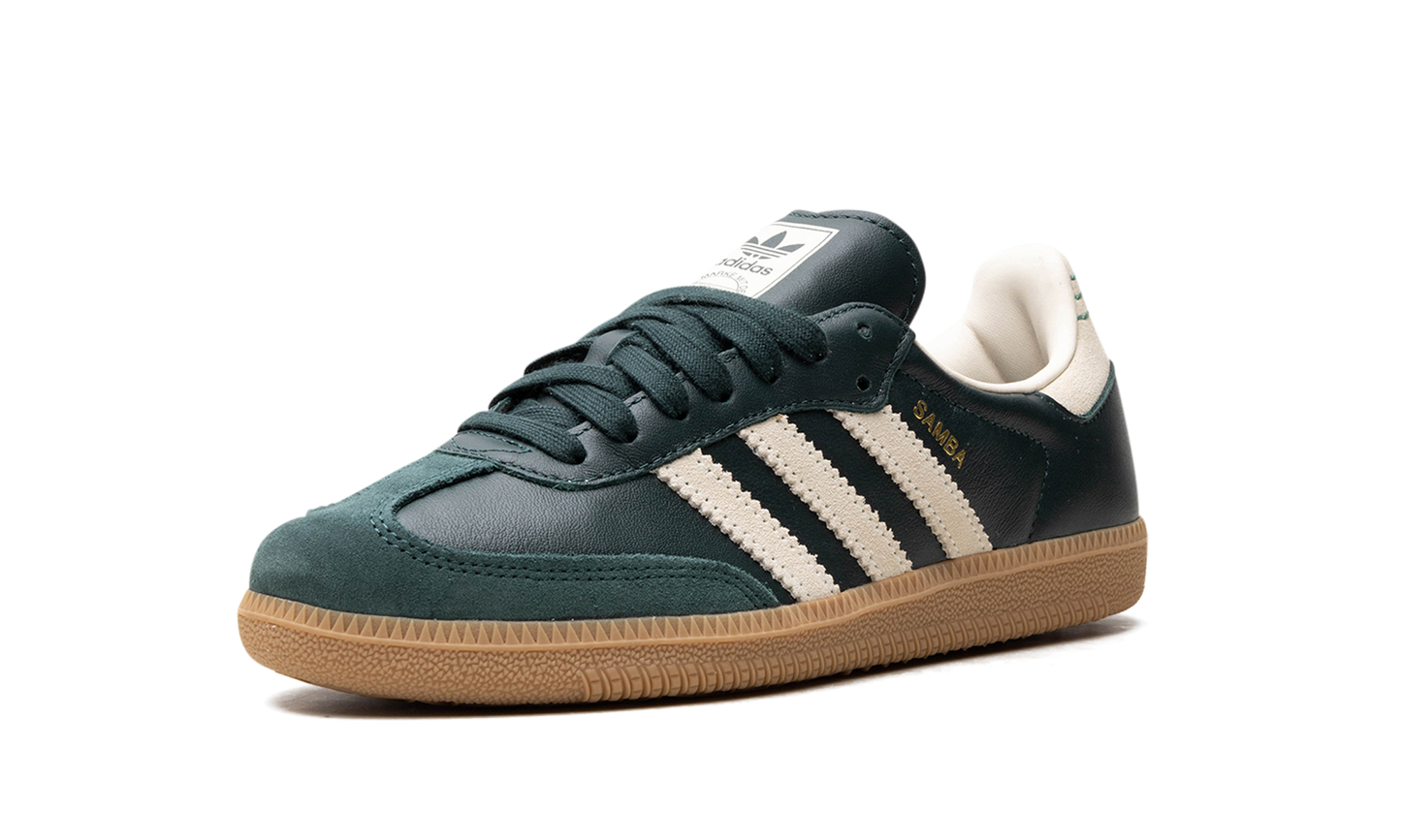 Adidas Samba OG "Shadow Green Cream White Gold Metallic" ID1483