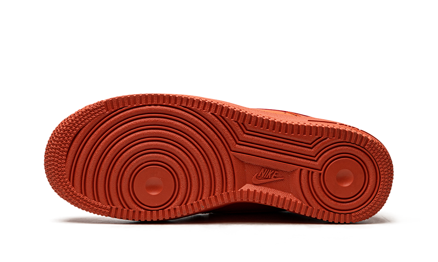 Nike AIR FORCE 1 '07 MNS WMNS Triple Orange DZ4442 800