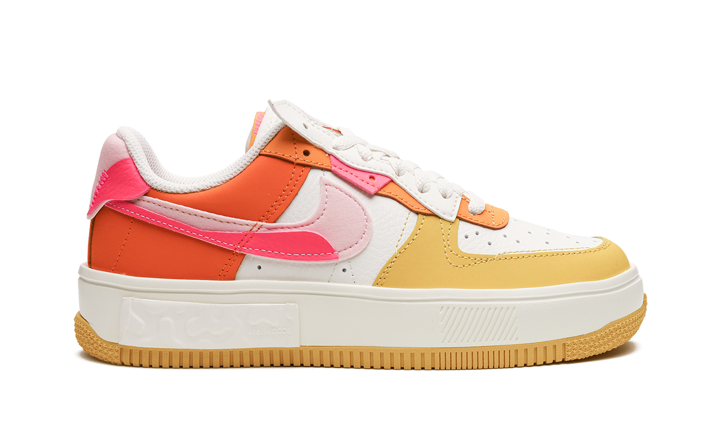 Nike AIR FORCE 1 FONTANKA MNS WMNS Summit White/Solar Flare/Medium Soft Pink/Hyper Pink DX2675 100