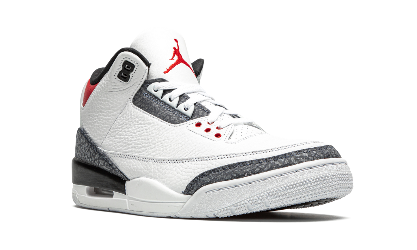 Air Jordan 3 Retro SE DNM Fire Red Denim CZ6431 100