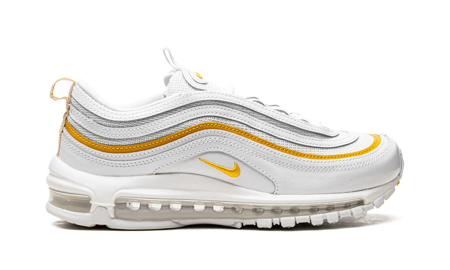 Nike AIR MAX 97 MNS WMNS "White / Yellow" DM8268 100