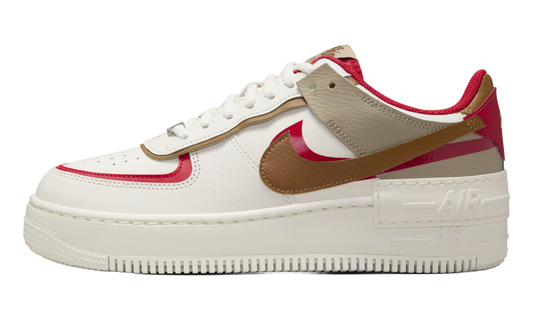 Nike Air Force 1 Low Shadow WMNS Phantom Fire Red Khaki HQ3400 030