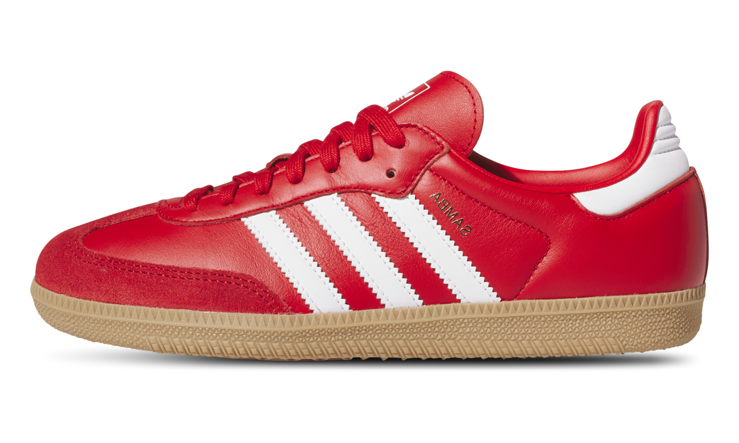 Adidas SAMBA OG WMNS "BETTER SCARLET WHITE GOLD" KI2694