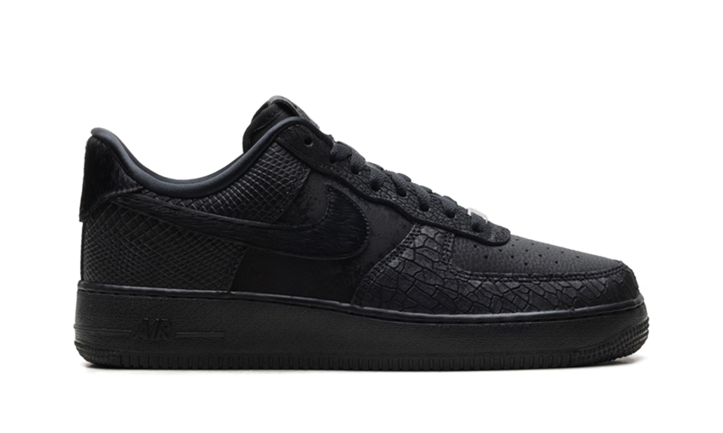 Nike Air Force 1 '07 LX "3X Celebration Triple Black" HQ1977 001