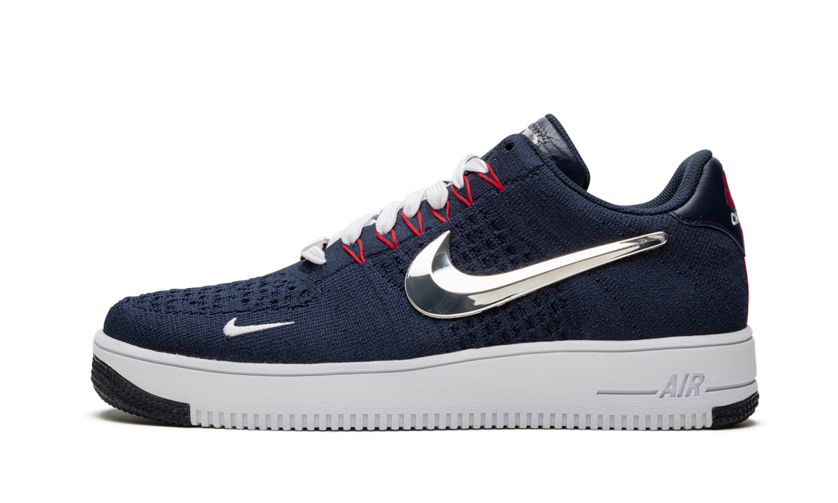 Nike Air Force 1 Ultra Flyknit Low NE QS "Patriots 6x Champs" CU9335 400