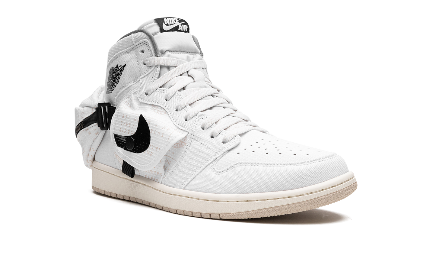 Air Jordan 1 Utility WHITE BLACK DO8727 100