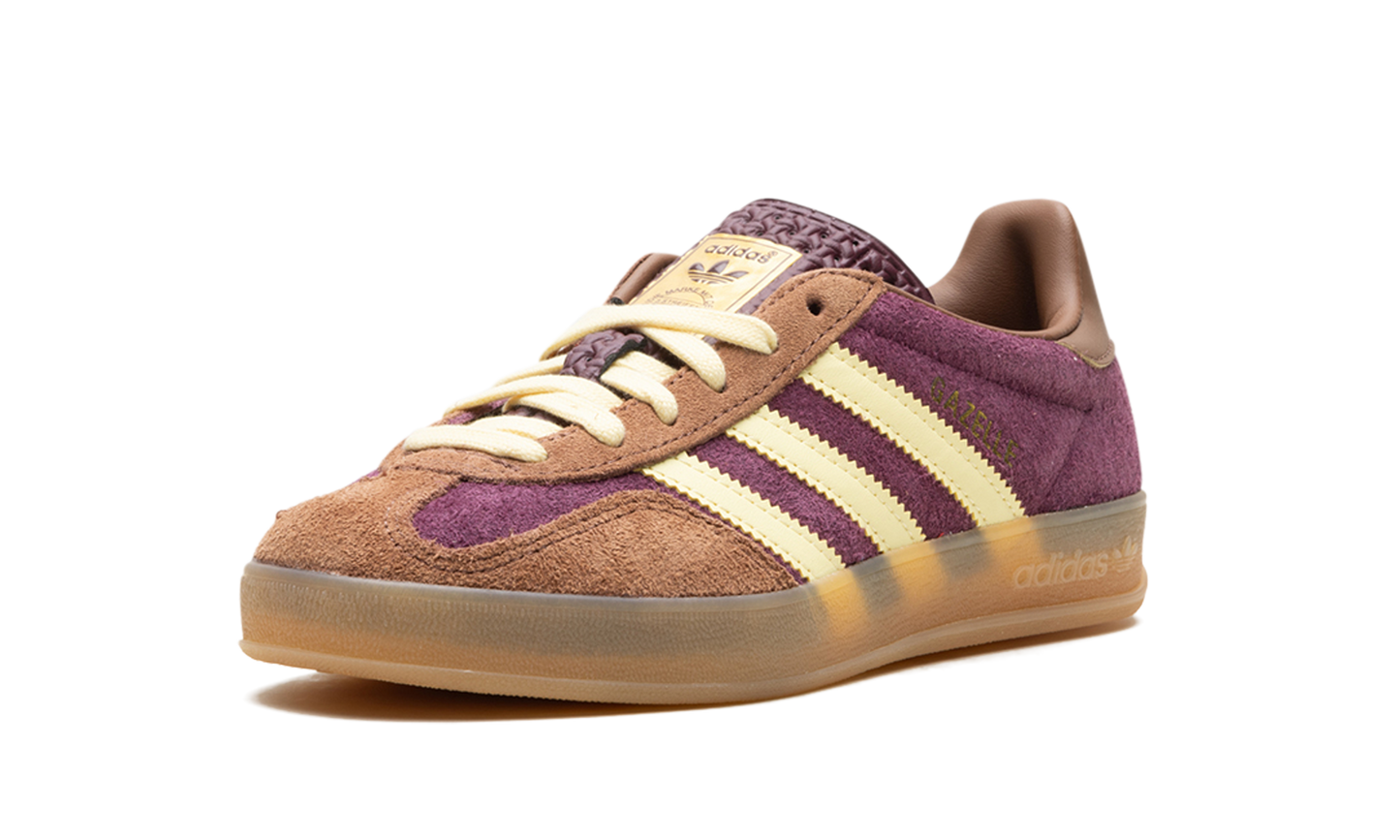 Adidas Gazelle Indoor "Maroon Almost Yellow" JI0324