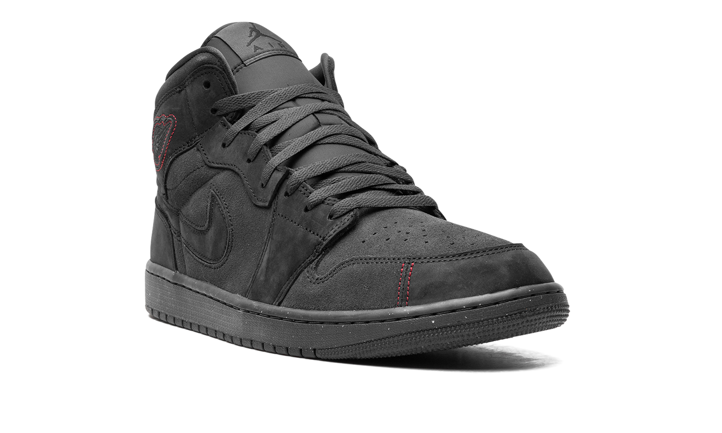 Air Jordan 1 Mid SE Craft Dark Smoke Red FD8634 001