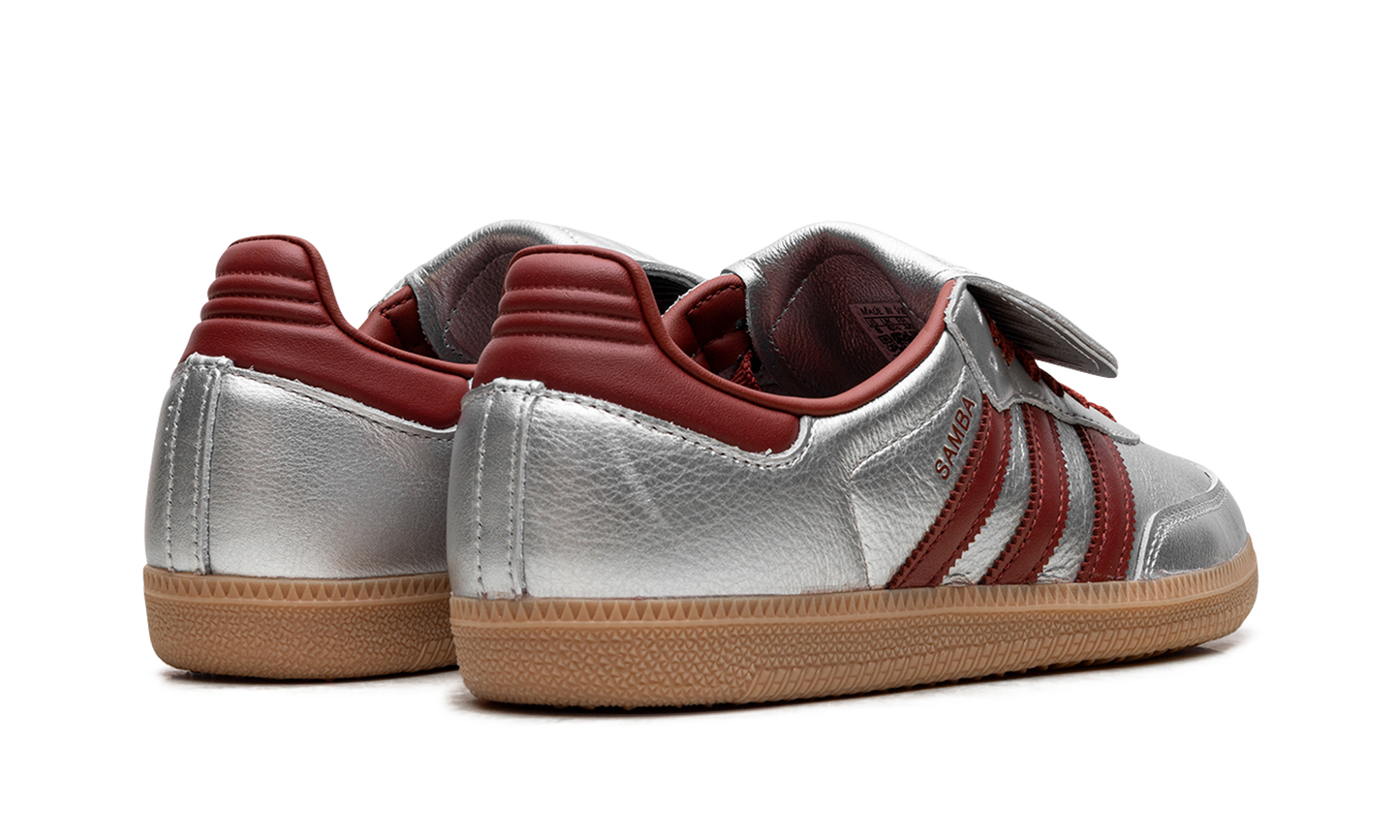 Adidas Samba LT WMNS "Silver Metallic Ruby Gum" JH5707
