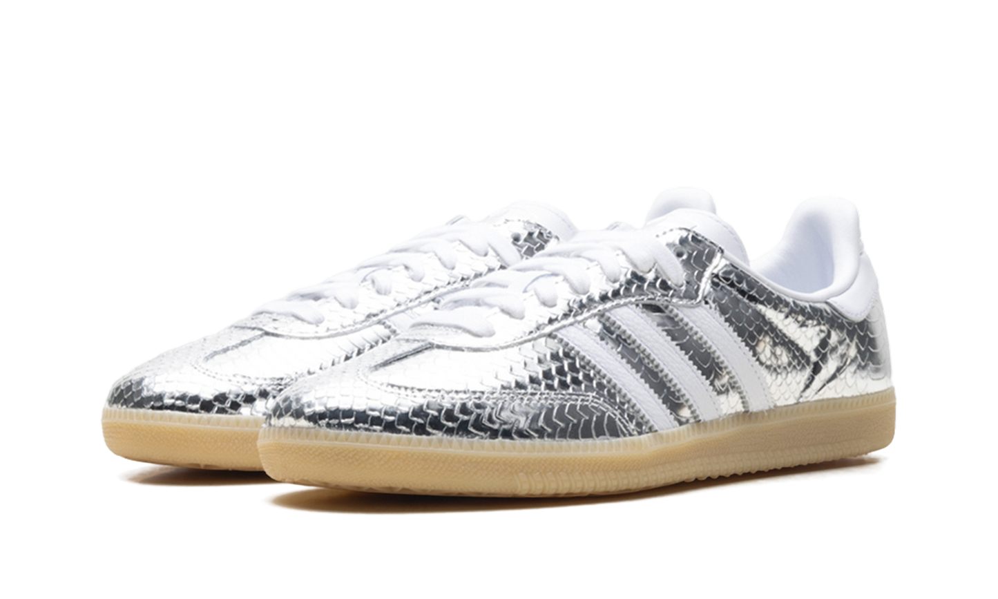 Adidas Adidas Samba OG WMNS "Patent Snakeskin Silver Metallic" IH9016