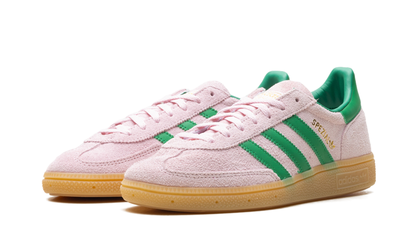 Adidas Handball Spezial WMNS "Clear Pink Green Gold" JR7347