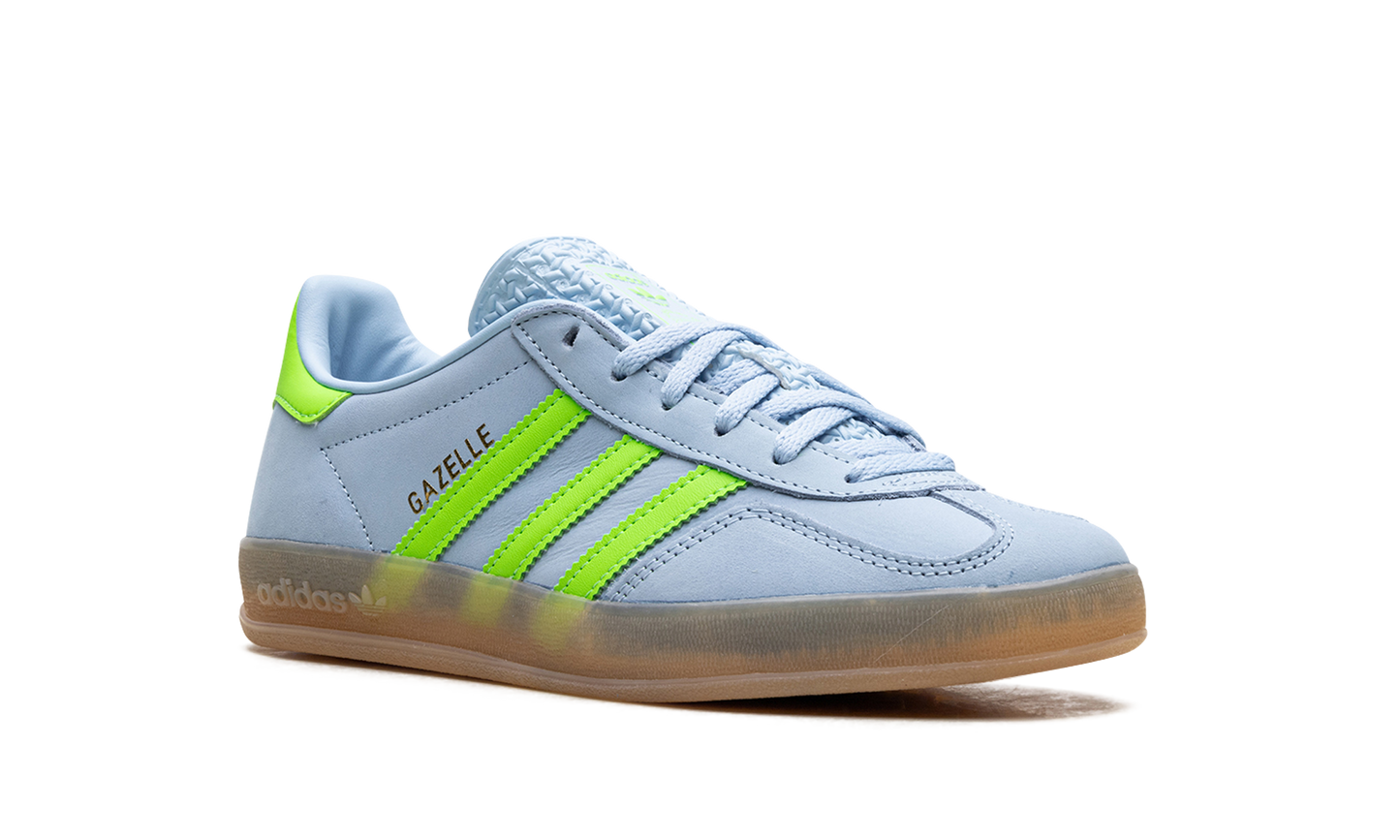 Adidas Gazelle Indoor WMNS "Clear Sky Solar Green" JI1372