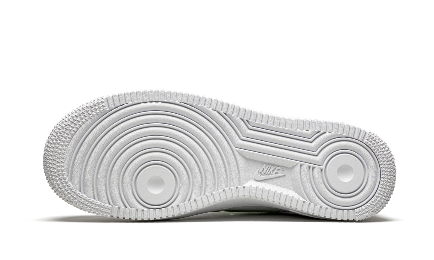 Nike AIR FORCE 1 LO '07 MNS WMNS White / Green Glow 315115 164