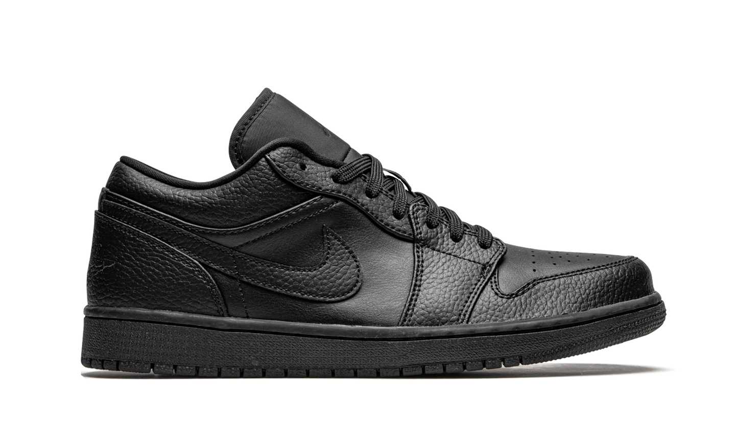 Air Jordan 1 Low Triple Black 553558 091