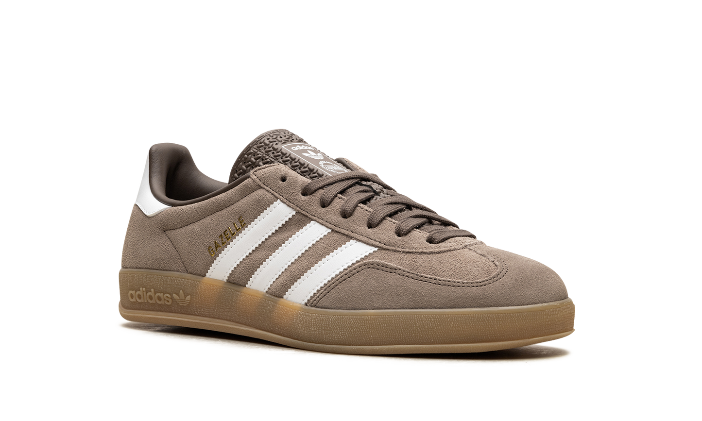 Adidas Gazelle Indoor "Earth Strata White Gold Metallic" JQ0175