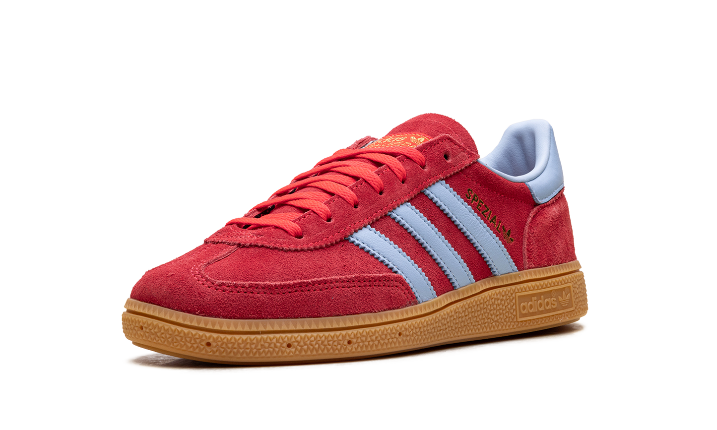 Adidas Handball Spezial WMNS "Lucid Red Glow Blue Gum" JR3607