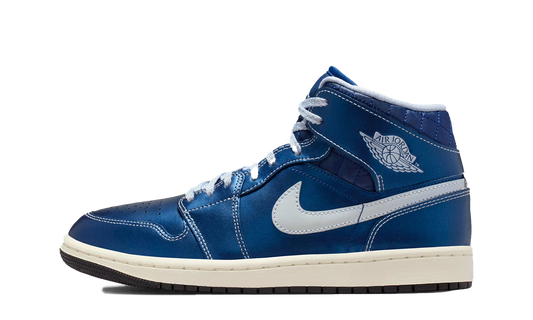 Air Jordan 1 Mid Wmns Metallic Blue IM5128 001