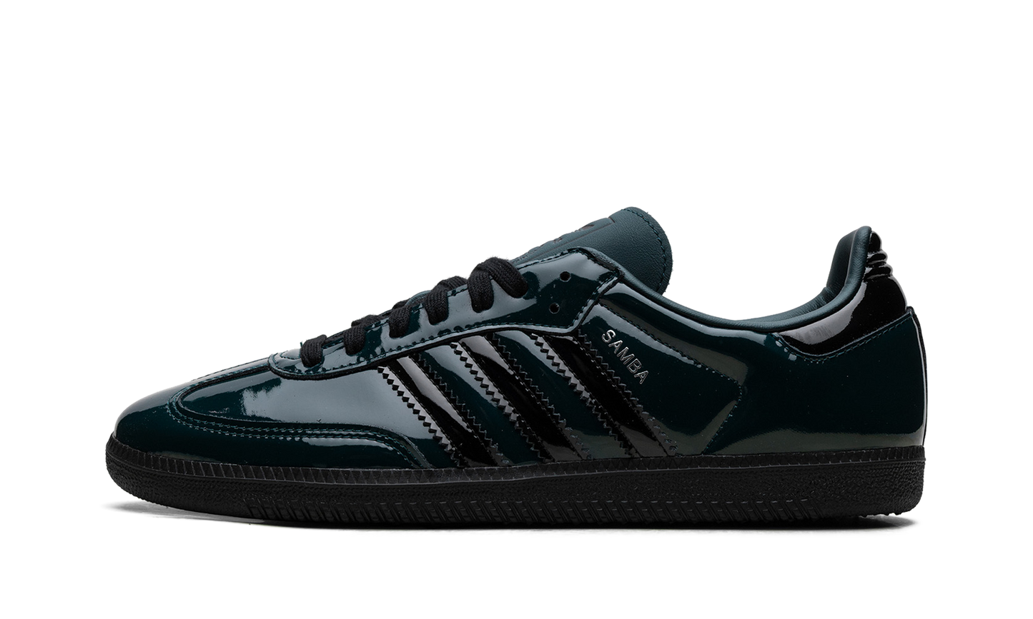 Adidas SAMBA OG WMNS "Aurora Ivy / Core Black / Silver Metallic" JR8750