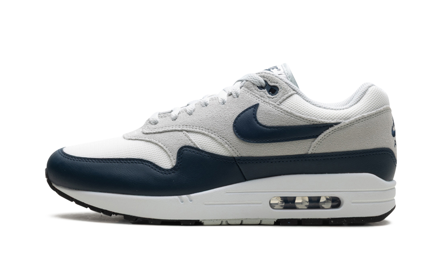 Nike AIR MAX 1 ESSENTIAL "Summit White/Armory Navy-Light Silver" FZ5808 103