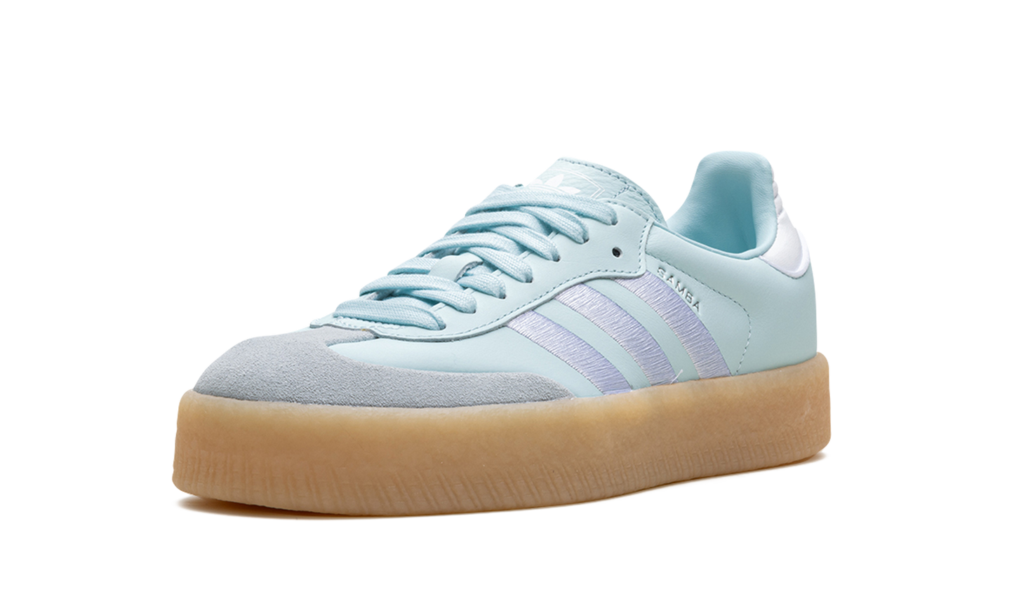Adidas Sambae WMNS "Almost Blue Silver Metallic Gum" ID0435