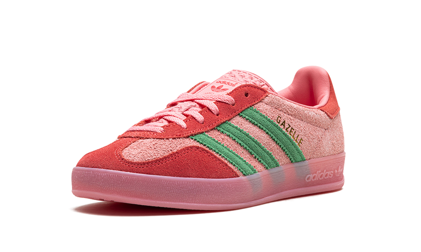 Adidas Gazelle Indoor WMNS "Semi Pink Spark Preloved Scarlet" IG6782