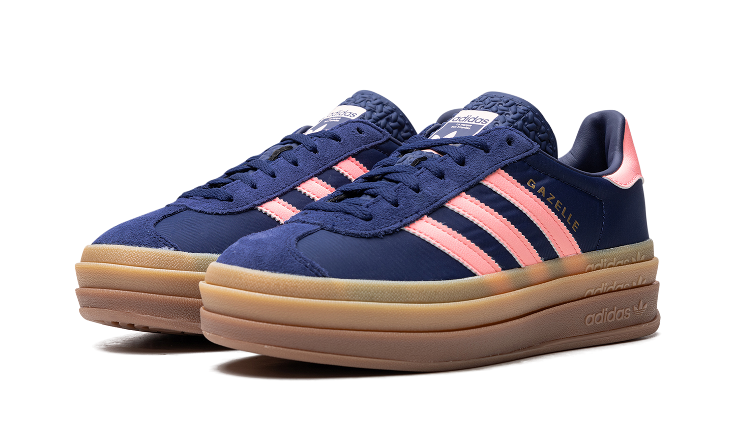 Adidas Gazelle Bold WMNS "Dark Blue Pink Spark" IG4390