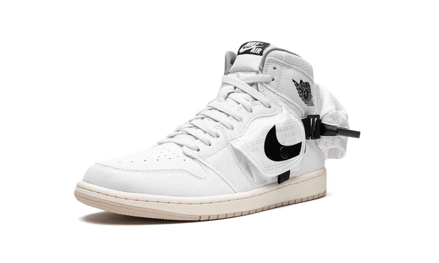 Air Jordan 1 Utility WHITE BLACK DO8727 100