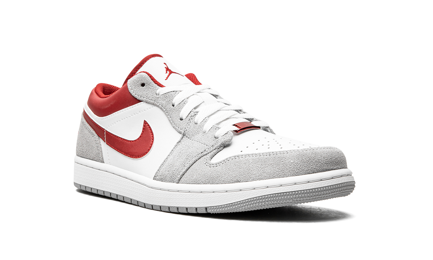 Air Jordan 1 Low SE White / Grey / Red DC6991 016