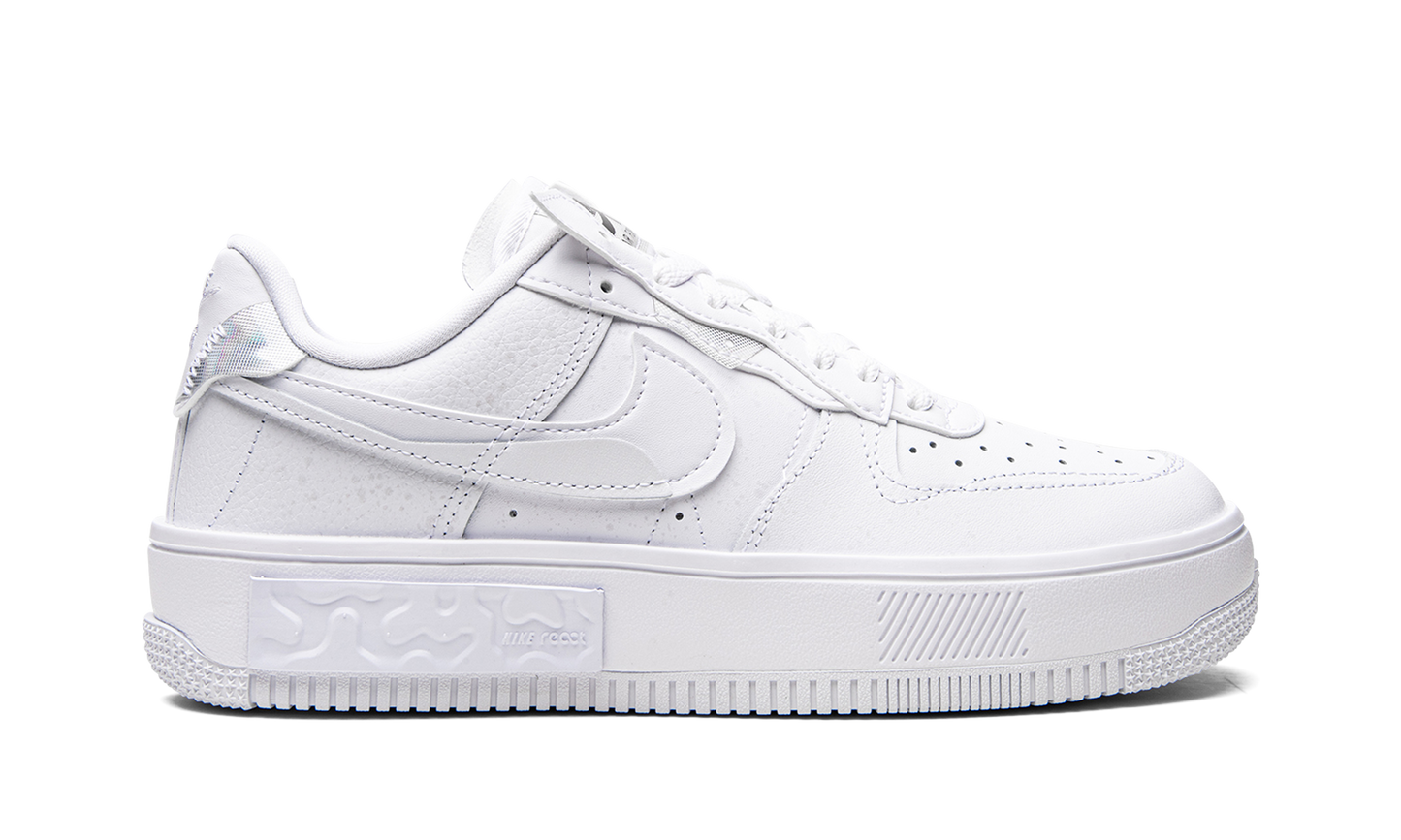 Nike AIR FORCE 1 FONTANKA MNS WMNS White / Iridescent DQ5021 100