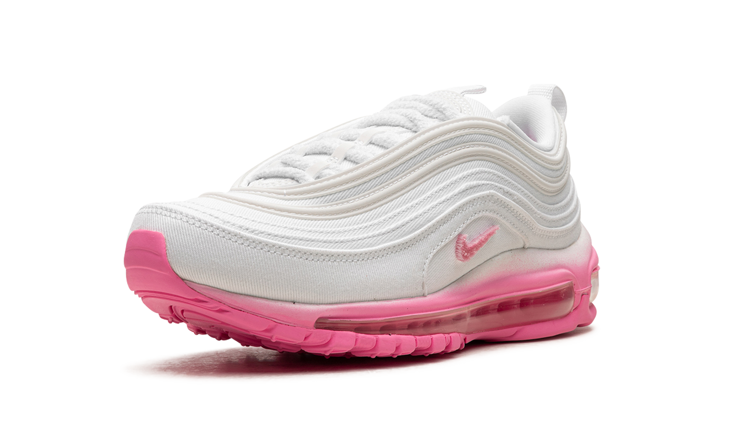 Nike AIR MAX 97 WMNS "White Canvas / Pink Chenille" FJ4549 100