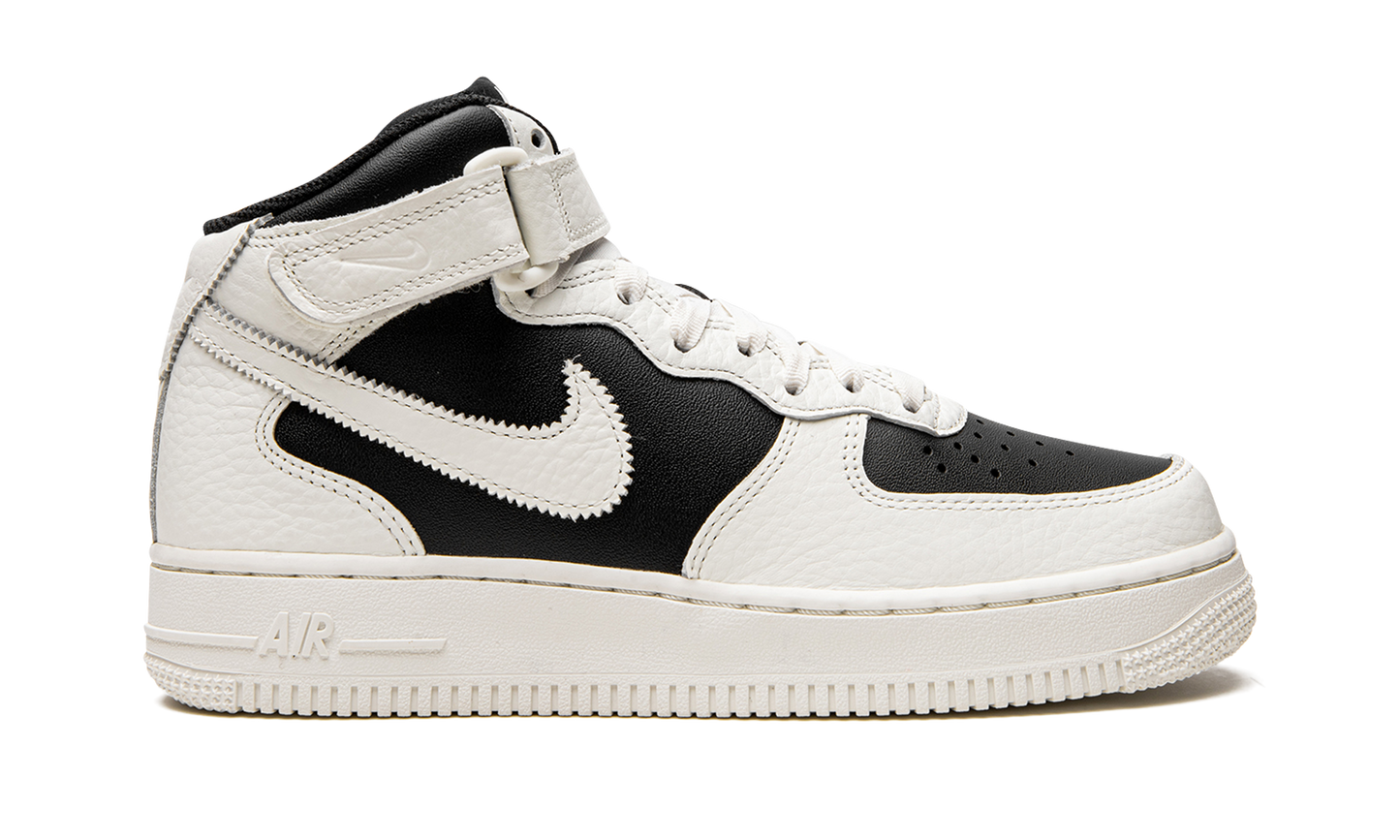 Nike AIR FORCE 1 '07 MID MNS WMNS Black Sial DV2224 001