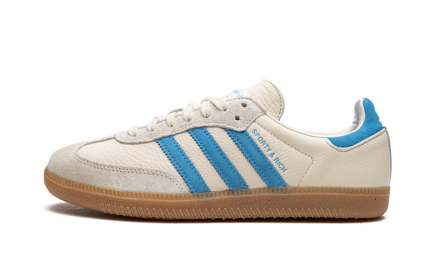 Adidas Samba "Sporty & Rich - Cream Blue" IE7096