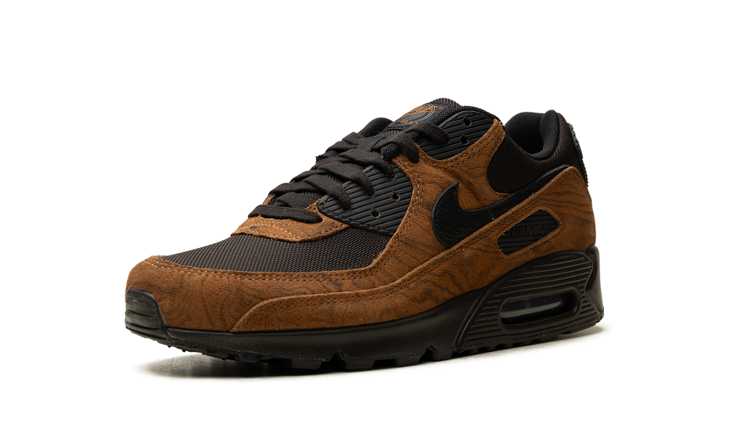 Nike Air Max 90 Premium "Light British Tan Velvet Brown" IQ0283 281
