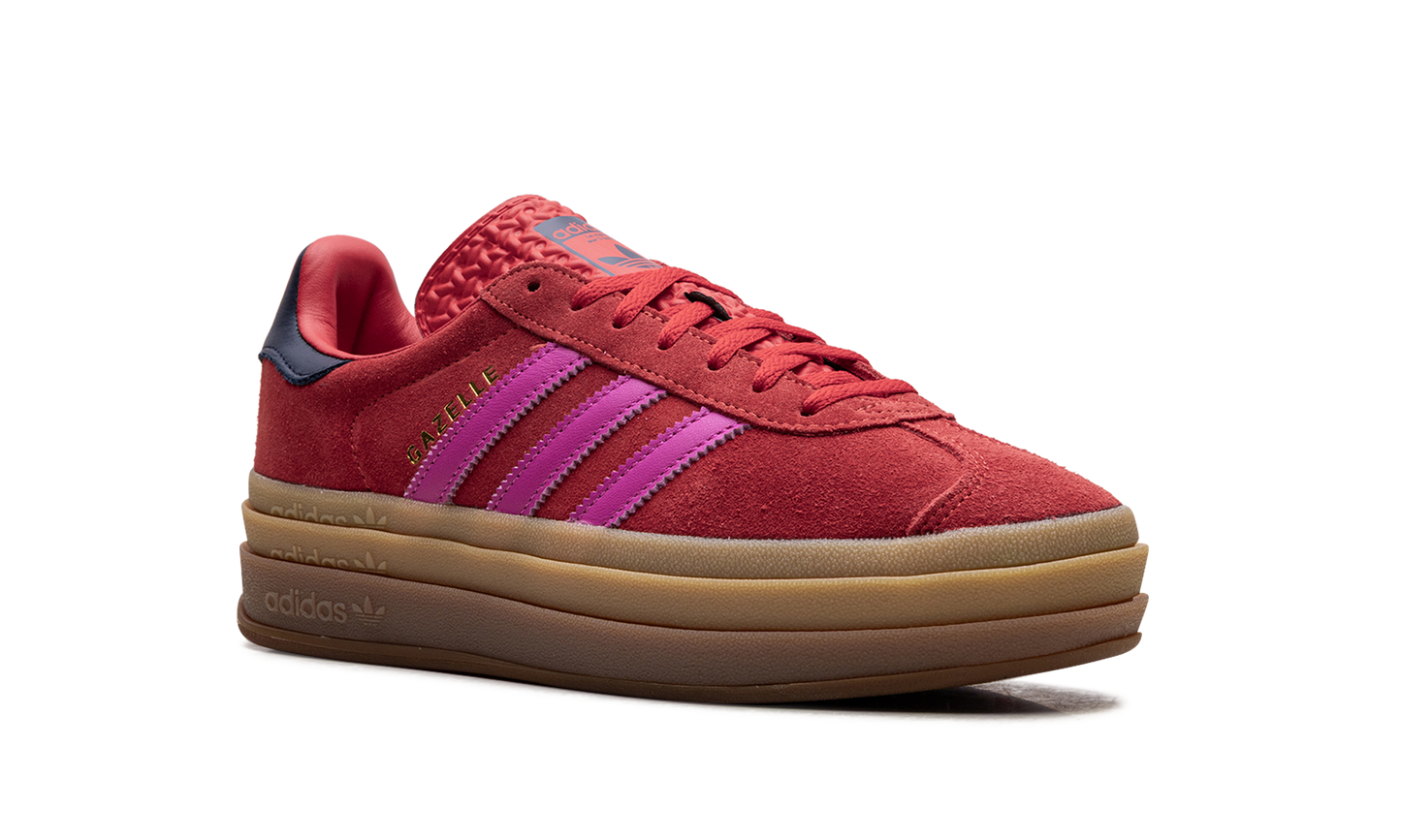 Adidas Gazelle Bold WMNS "Red Semi Lucid Fuchsia" JH9665