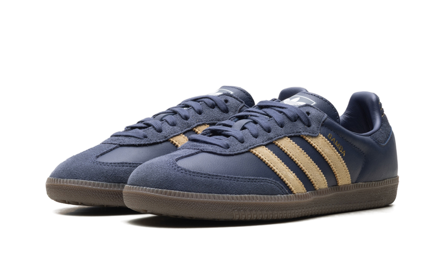 Adidas SAMBA OG "Shadow Navy Golden Beige" JR0894
