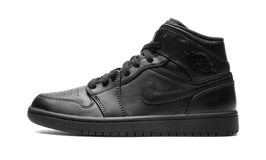 Air Jordan 1 Mid Triple Black 554724 093