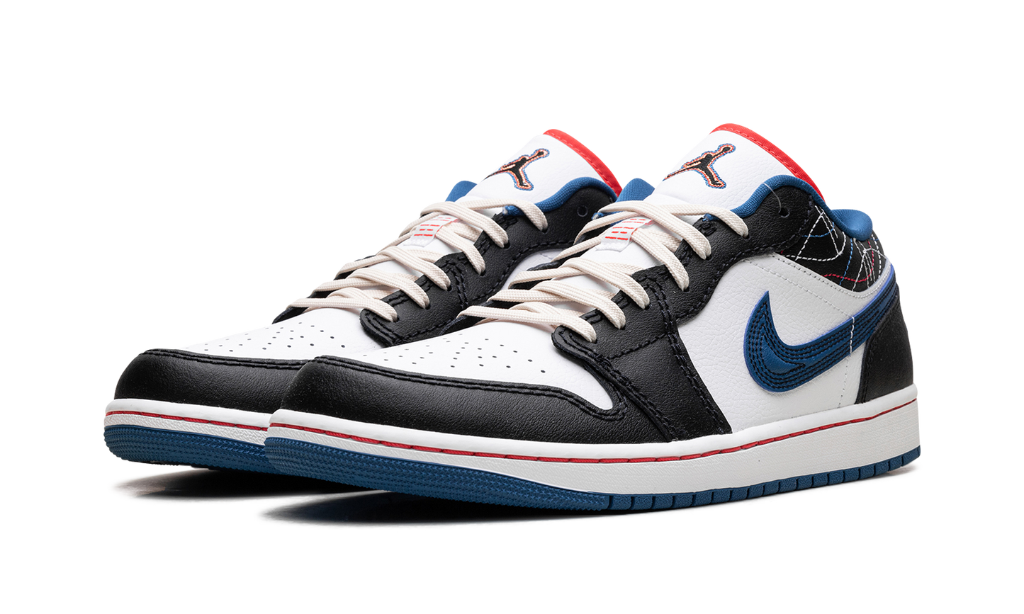 Air Jordan 1 Low SE Industrial Blue Sashiko FV3622 141