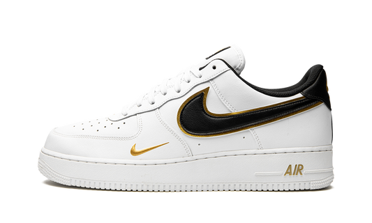 Nike Air Force 1 '07 LV8 "Double Swoosh - White / Black / Gold" DA8481 100
